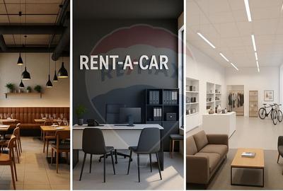 Spațiu comercial, 144 mp în Aeroport