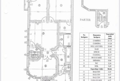 De inchiriat vilă interbelică restaurată - 354 mp utili - D+ P + 1+M  - Capitale - 39