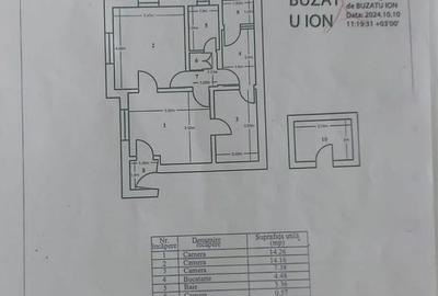 Apartament 3 camere Vasile Lucaciu, 55.57 mp — Negociabil - 11