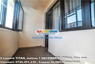 INCHIRIERE 2 camere TITAN, parcare,metrou 1 DECEMBRIE (700m), bloc nou - 8