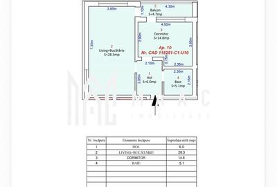 Apartament 2 camere I Etajul 1 I Balcon I Selimbar - 8