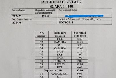 Apartament cu 3 camere si 3 bai in bloc boutique, pe strada Polona! - 11