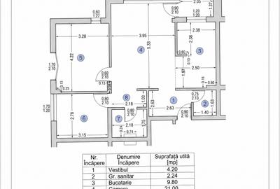 Apartament 3 camere 75mp | 88mp curte | 0 comision | Otopeni Golden Residence - 4