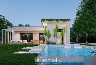 Arhitectura Moderna - Eleganta Pe un Singur Nivel - Luxury - 14