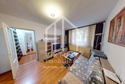 Apartament de inchiriat in Sibiu 2 camere, mobilat-utilat,  Hipodrom 3 - 4