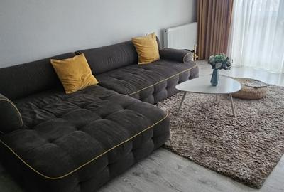 Apartament cu 2 camere semidecomandat, mobilat în Barbu Văcărescu