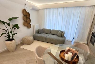 Apartament cu 2 camere semidecomandat, mobilat în Pipera