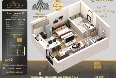 Apartament 1 camera de vanzare - 12