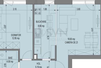 REA1028864 Apartament premium 2 camere Nusco City - 2