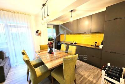 Apartament cu 2 camere semidecomandat, mobilat în Florești