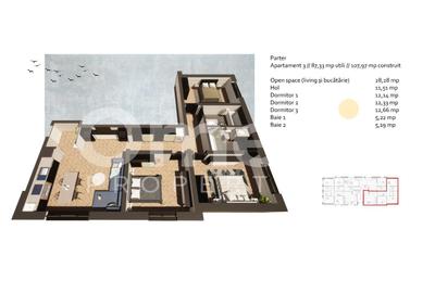 Apartament 4 camere Tautii Magheraus - 2