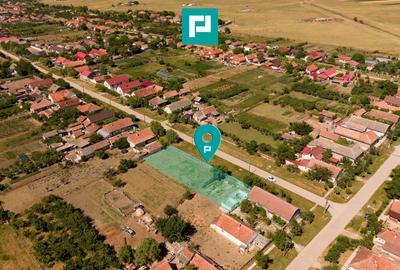 Teren intravilan de 1492 mp în Nădab - 1