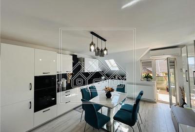 Apartament de vanzare in Sibiu - 3 camere, 2 balcoane - pod - Selimbar - 3