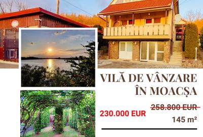 Casă de vânzare în Moacșa, lângă lacul Pădureni! - 1