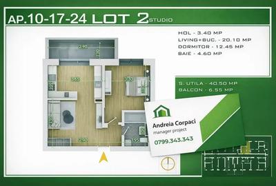 Apartament cu 2 camere semidecomandat în Theodor Pallady