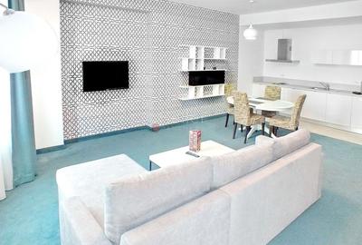 Apartament cu 2 camere nedecomandat, mobilat în Central