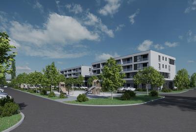 APARTAMENT 2 CAMERE - OTOPENI - BLOC NOU - SPATII VERZI - COMISION 0% - 7