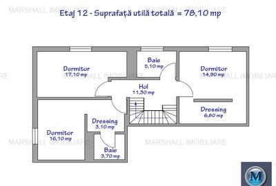 Apartament 4 camere de vanzare, zona Lupeni, 118.30 mp #16746 - 5