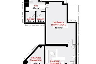 Spatiu comercial (Gheorgheni, Cart. Bucin bl. 18 F) - 18