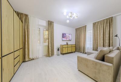 La Prima Închirie Renovată Mobilată Utilat Nou  38 mp Bucătărie 9 mp Metrou 650m - 1