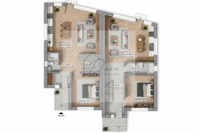 Vila 5 camere Otopeni - centru I individuala, calcan I P+1E+M I COM0% - 10