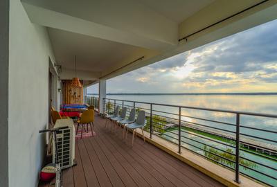 Mamaia 3 camere lux terasă cu  vedere frontala la lac parcare subterana - 35