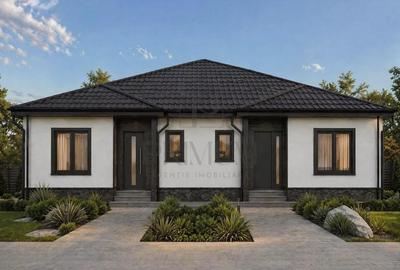 Duplex pe plan - personalizare  interioara - doua bai - 1
