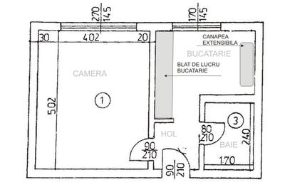 Garsoniera dubla extrem de spatioasa aproape de Casa Poporului si Politehnica - 7