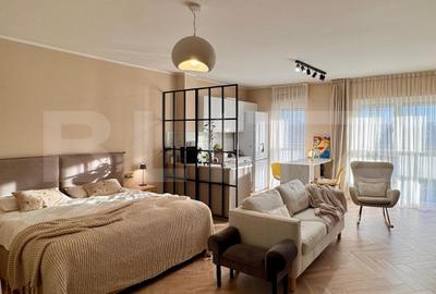 Garsonieră decomandată, mobilată în Florești