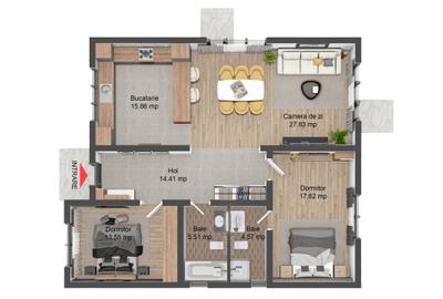 Casa individuala cu 5 camere finalizata si intabulata - 3