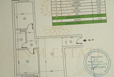 2 Camere Et.4/5 | Parcare | Bloc Nou Drumul Valea Cricovului - 12