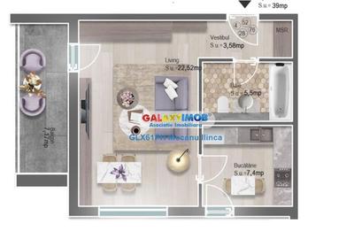 Inchiriere studio pentru birouri, MRS Gradini, Albert, Ploiesti - 1