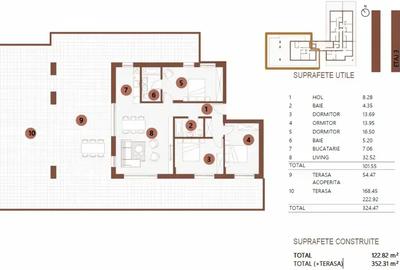 4 Camere Premium | Floreasca | Terasă Spectaculoasă 223 mp - 12