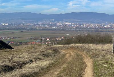 Teren panoramic 2400 mp cu cabană | View superb | comuna Ciugud - 2
