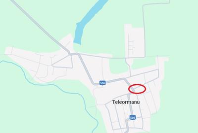 Teleorman-Marzanesti-Teleormanu , teren 1400 mp, deschidere 16 ml, casa paianta - 1