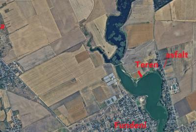 Teren cu deschidere la lac in Fundeni de Calarasi pret inbatabil - 2
