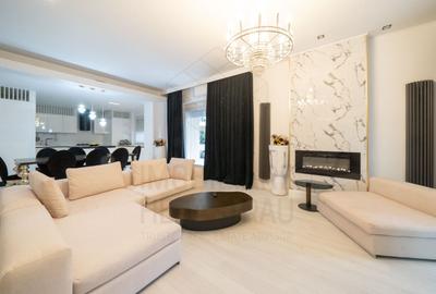 Apartament cu 5 camere decomandat, mobilat în Herăstrău