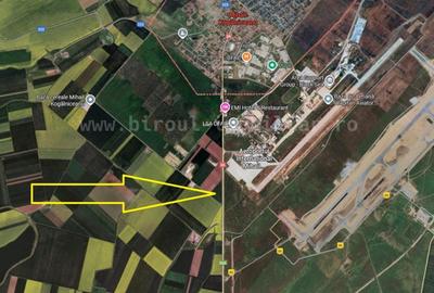 Teren Intravilan 4,5 ha – Poziție Strategică vis-à-vis de Aeroportul MK - 3