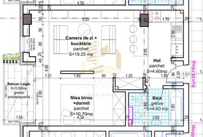 Apartament în bloc Nou de 1 camera + nisa - Parcare | Baciu - 2