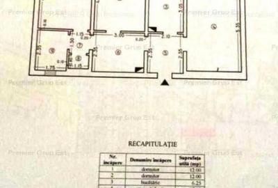 Apartament 3 camere 73mp, Tatarasi - Piața Chirilă, AC, decomandat - 15