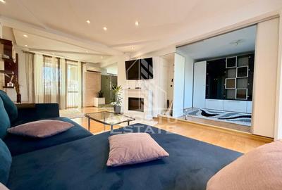 Apartament cu 3 camere decomandat, mobilat în Dorobanților