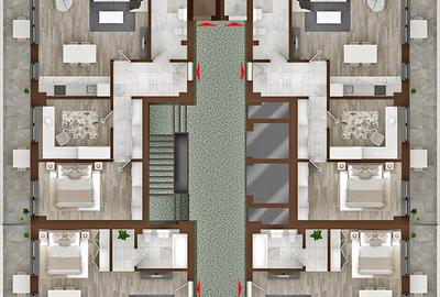 APARTAMENT 2 CAMERE - COPOU GARDEN RESIDENCE - 3