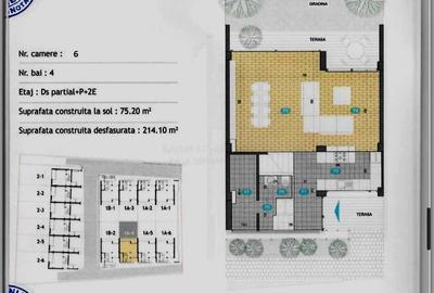 Vilă tip înșiruită –6 camere, 215 mp, Jolie Ville Pipera - 23