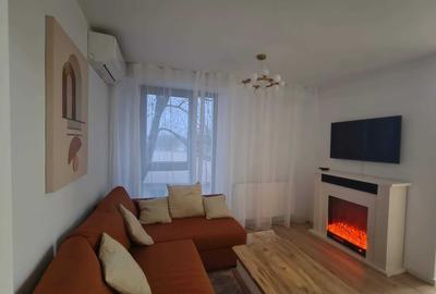 Apartament cu 2 camere semidecomandat, mobilat în Floreasca