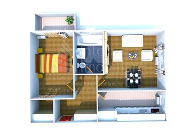 Bloc nou,finisat Pacurari-Alpha Bank,2 camere 59mp cu parcare si boxa,cod:157240 - 3