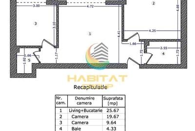 Apartament 3 camere -77mp-Brancoveanu - 9