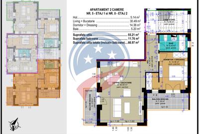 Apartament 2 camere/bloc nou/Craiova/Stadion - 4