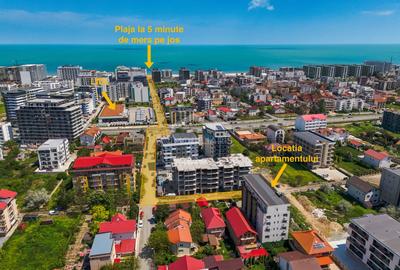Apartament 2 camere mobilat - 3 min plaja - Mamaia Nord Lidl - 7