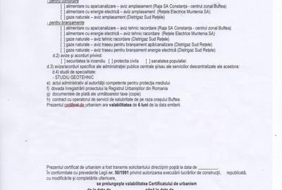 Vanzare teren intravilan imprejmuit 800mp Buftea - 13