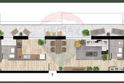 Apartament 3 camere, zona Între Lacuri - 1